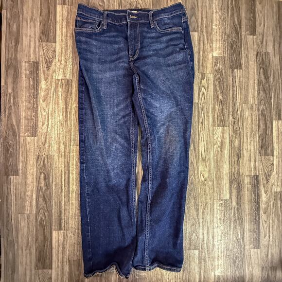 Old Navy Loose Built-In Flex Jeans Dark Wash Stretch Men’s Denim - Picture 1 of 7